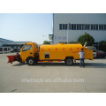 Dongfeng 5000L high pressure cleaning truck with snow sweeping equipment